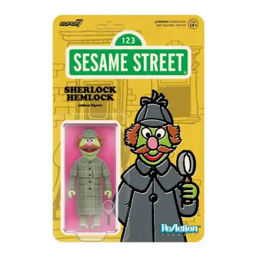 Sesame Street ReAction Akční figurka Wave 03 Sherlock Hemlock 10 cm fotografii produktu