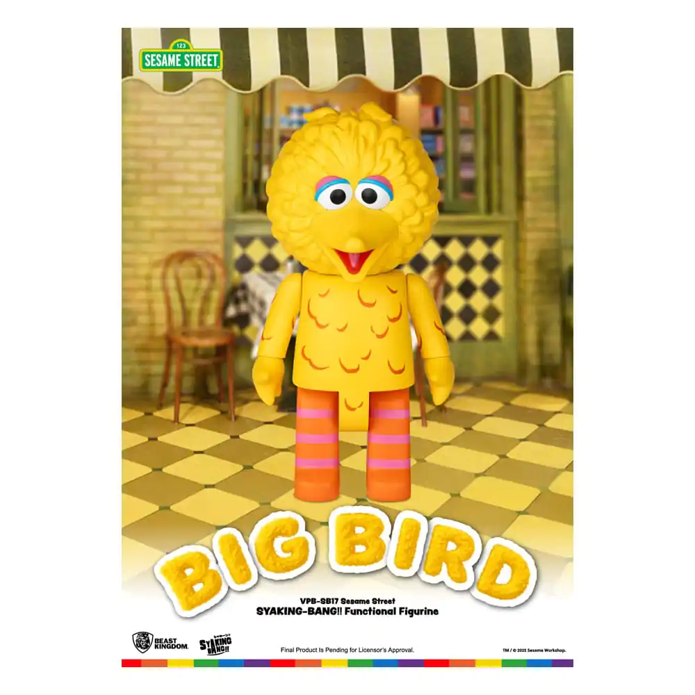 Sesame Street Syaking Bang Series PVC kasička Big Bird 49 cm fotografii produktu