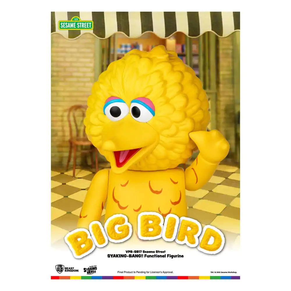 Sesame Street Syaking Bang Series PVC kasička Big Bird 49 cm fotografii produktu