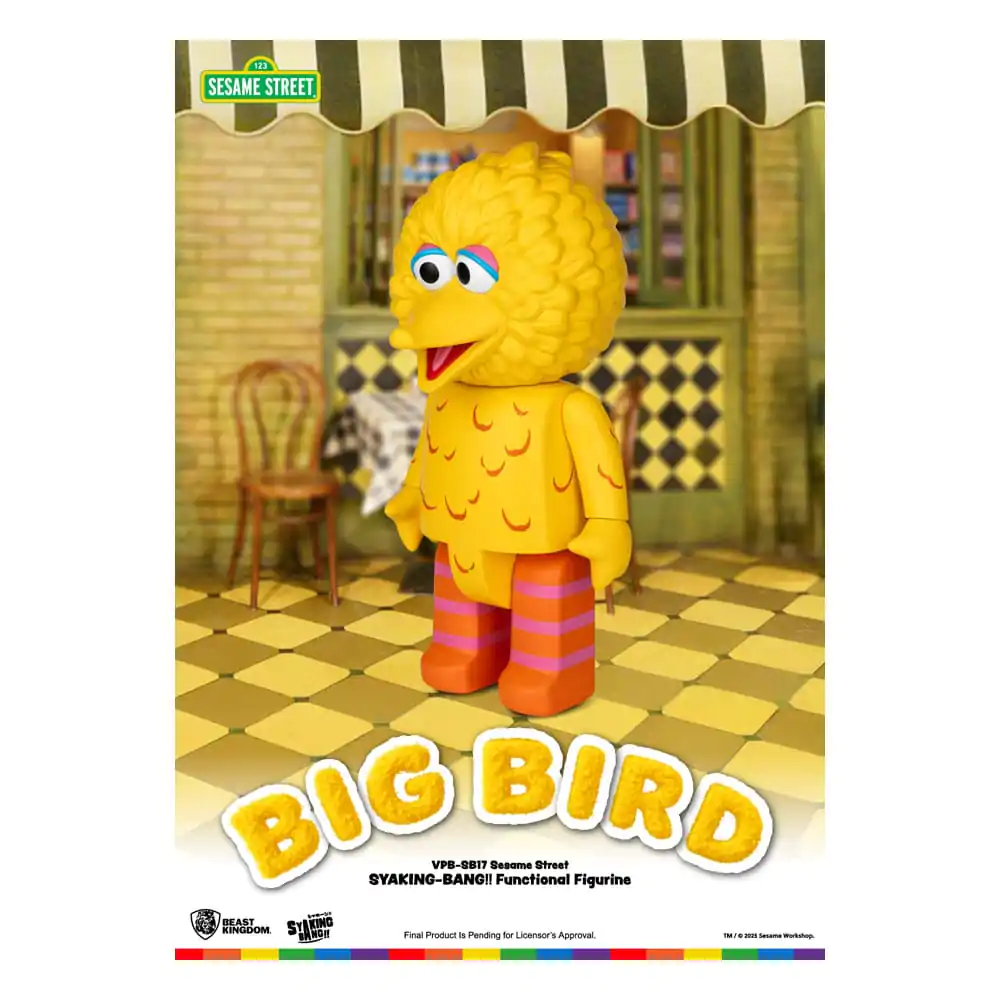 Sesame Street Syaking Bang Series PVC kasička Big Bird 49 cm fotografii produktu
