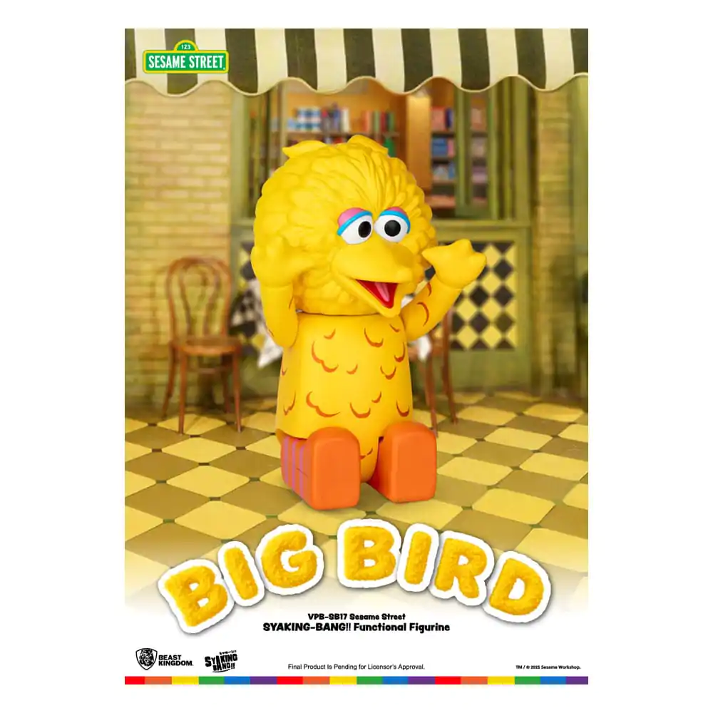 Sesame Street Syaking Bang Series PVC kasička Big Bird 49 cm fotografii produktu