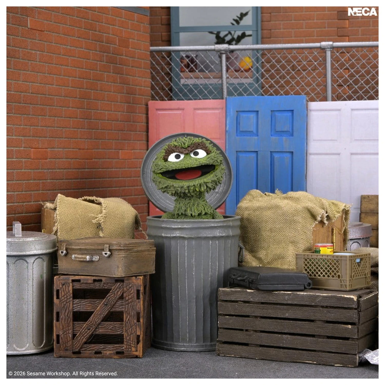 Sesame Street Ultimate Akční figurka Oscar the Grouch 18 cm fotografii produktu