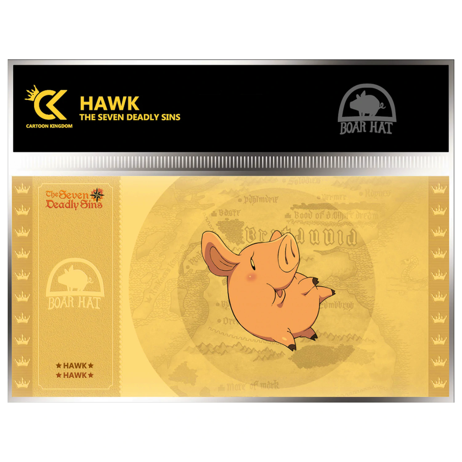 Seven Deadly Sins Hawk Zlatý lístek fotografii produktu