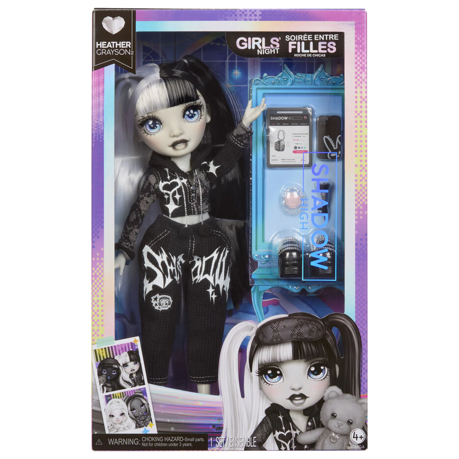 Shadow High Fashion Doll Girls Night Heather panenka fotografii produktu