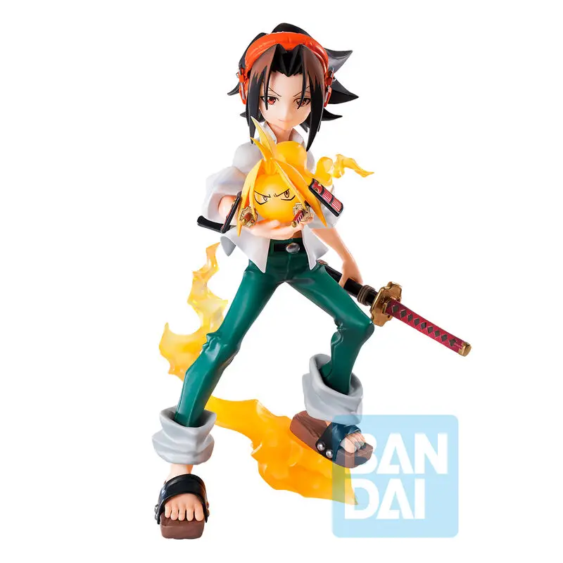 Shaman King Ichibansho PVC socha Yoh Asakura 15 cm fotografii produktu