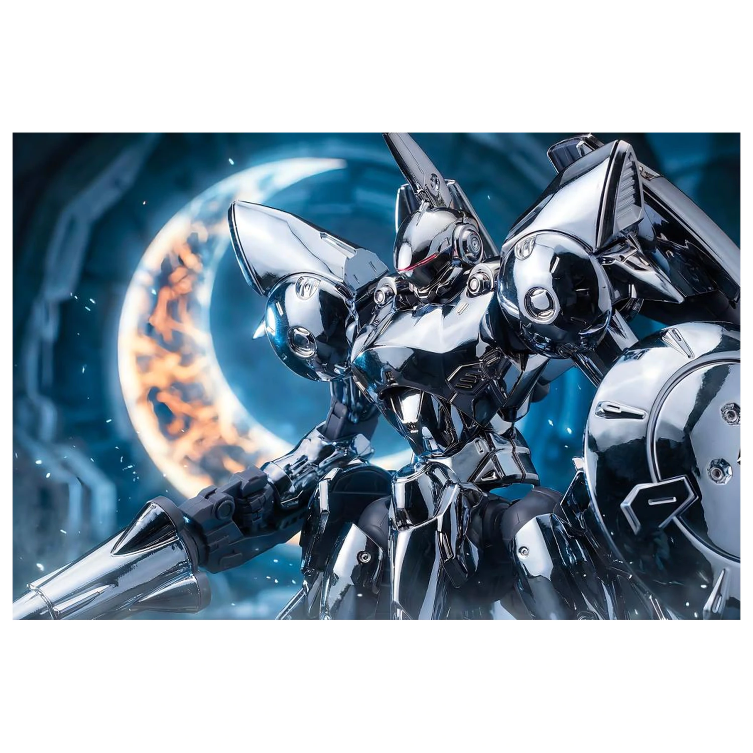 SHEIK MAINLAND Ultra Action Trooper Actaeon Silver plastikový model 1/144 fotografii produktu