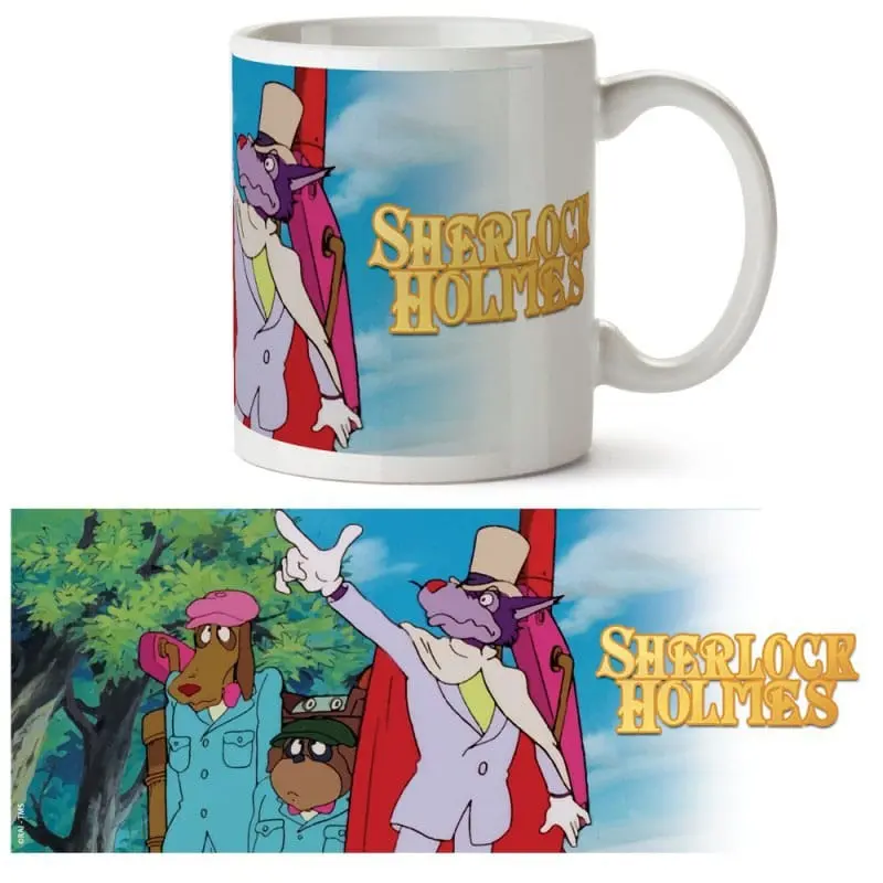 Hrnky Sherlock Holmes Moriarty fotografii produktu