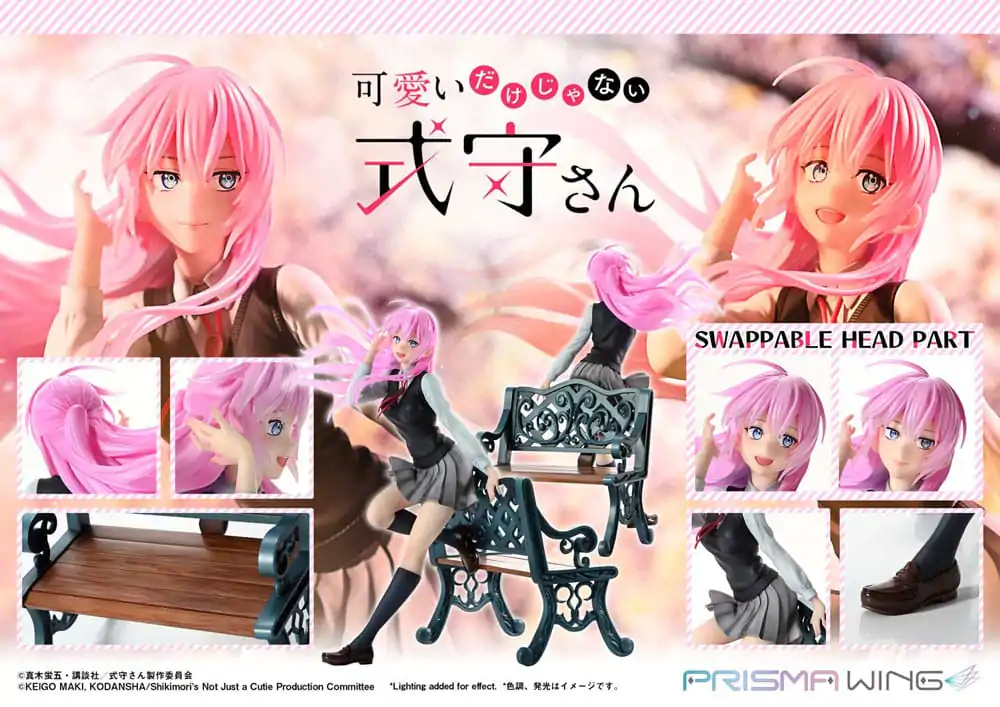 Shikimor's Not Just a Cutie Prisma Wing PVC Socha 1/7 Shikimori san 22 cm fotografii produktu