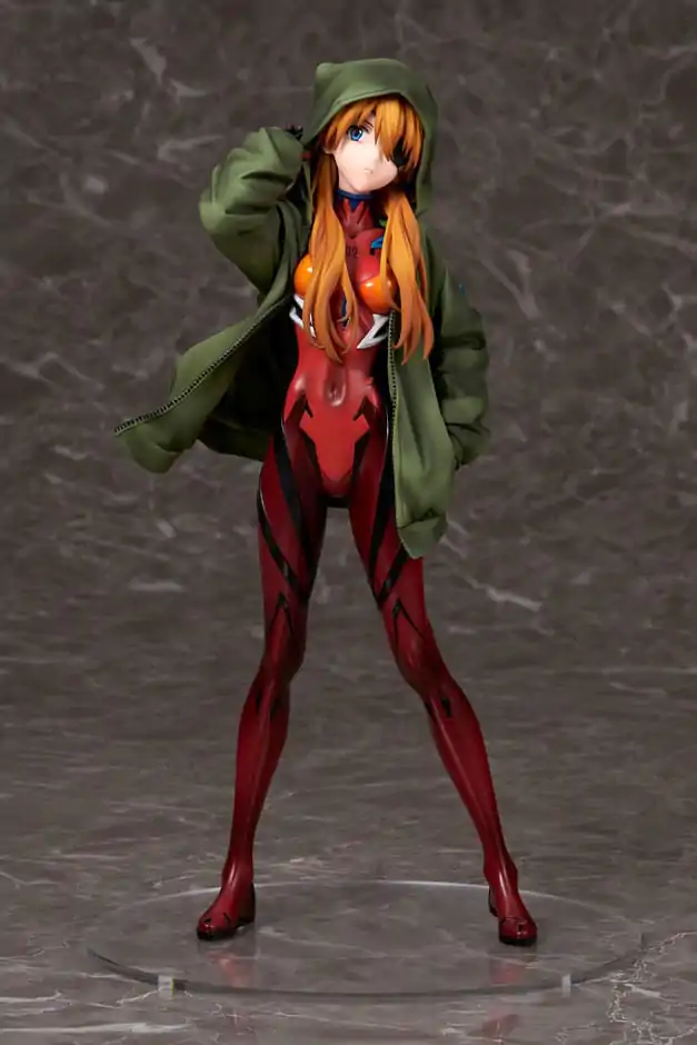 Shin Evangelion Movie PVC Socha 1/7 Shikinami Asuka Langley Hoodie Verze 23 cm fotografii produktu