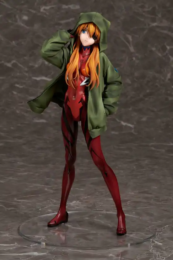 Shin Evangelion Movie PVC Socha 1/7 Shikinami Asuka Langley Hoodie Verze 23 cm fotografii produktu