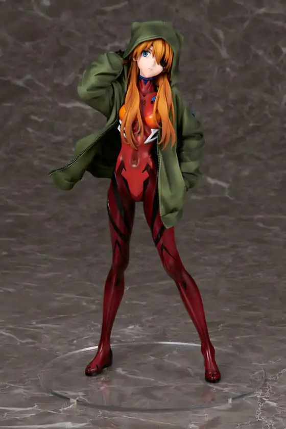 Shin Evangelion Movie PVC Socha 1/7 Shikinami Asuka Langley Hoodie Verze 23 cm fotografii produktu