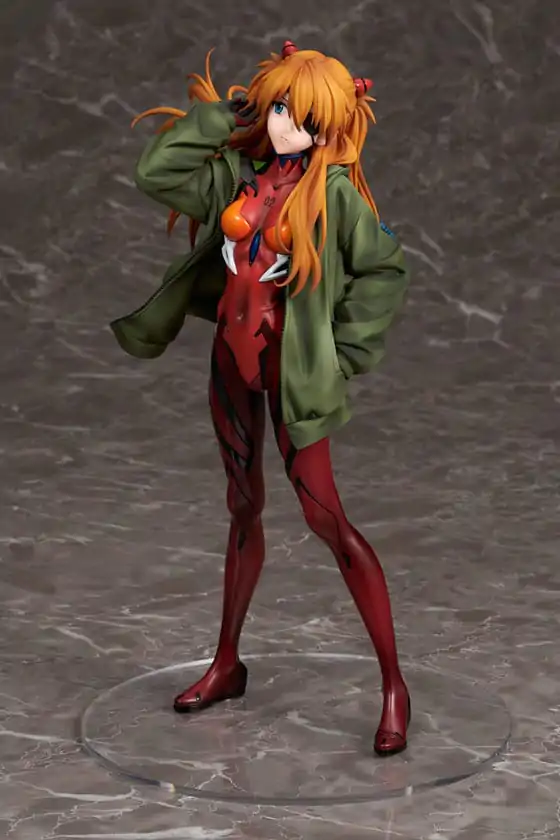 Shin Evangelion Movie PVC Socha 1/7 Shikinami Asuka Langley Hoodie Verze 23 cm fotografii produktu