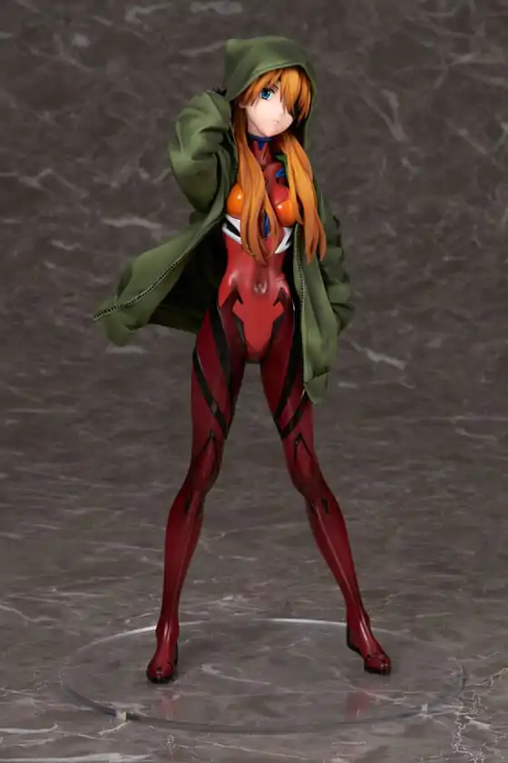 Shin Evangelion Movie PVC Socha 1/7 Shikinami Asuka Langley Hoodie Verze 23 cm fotografii produktu