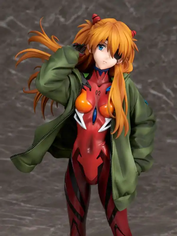 Shin Evangelion Movie PVC Socha 1/7 Shikinami Asuka Langley Hoodie Verze 23 cm fotografii produktu