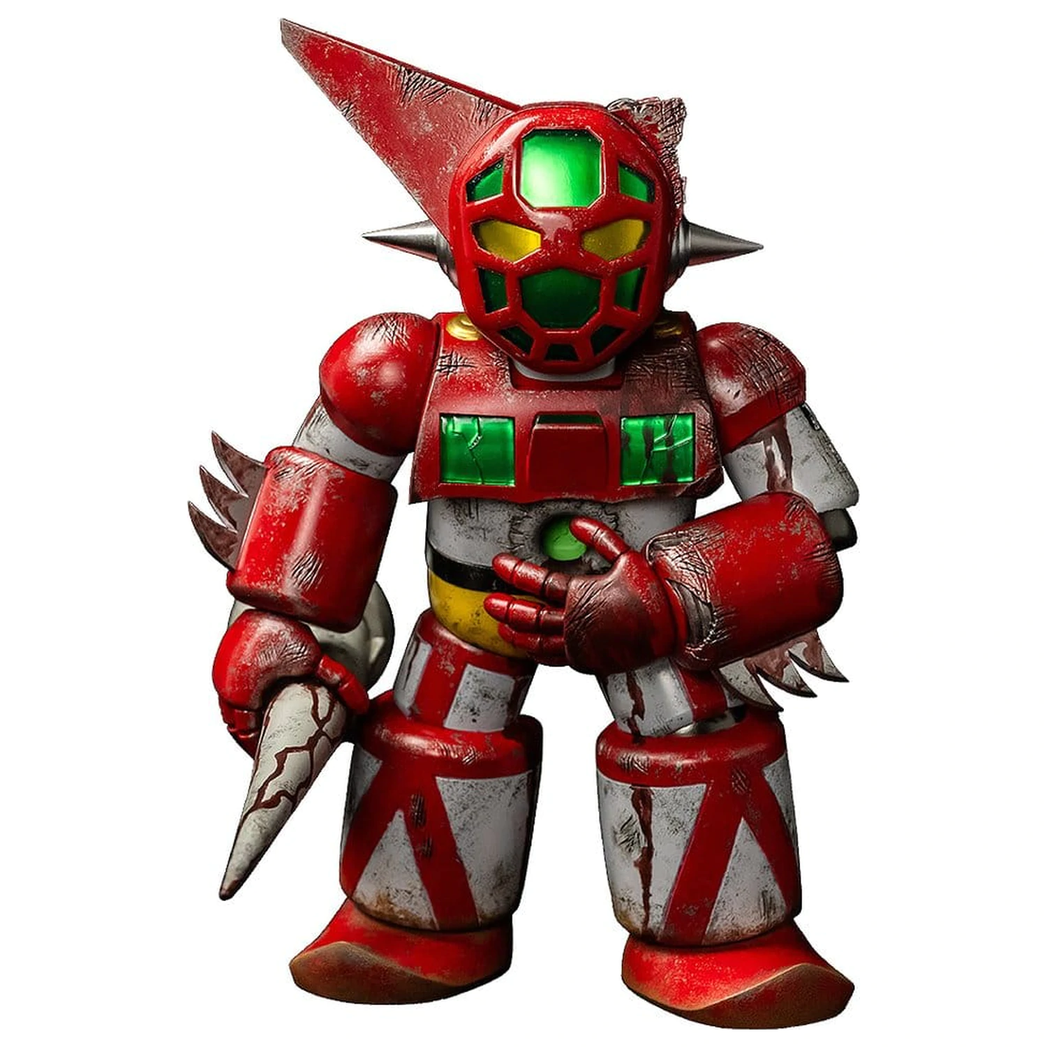 Shin Getter Robo vs Neo Getter Robo Chibi Creature Vinyl Figurka First Getter Robo-1 (The Final Battle in New York) 17 cm fotografii produktu