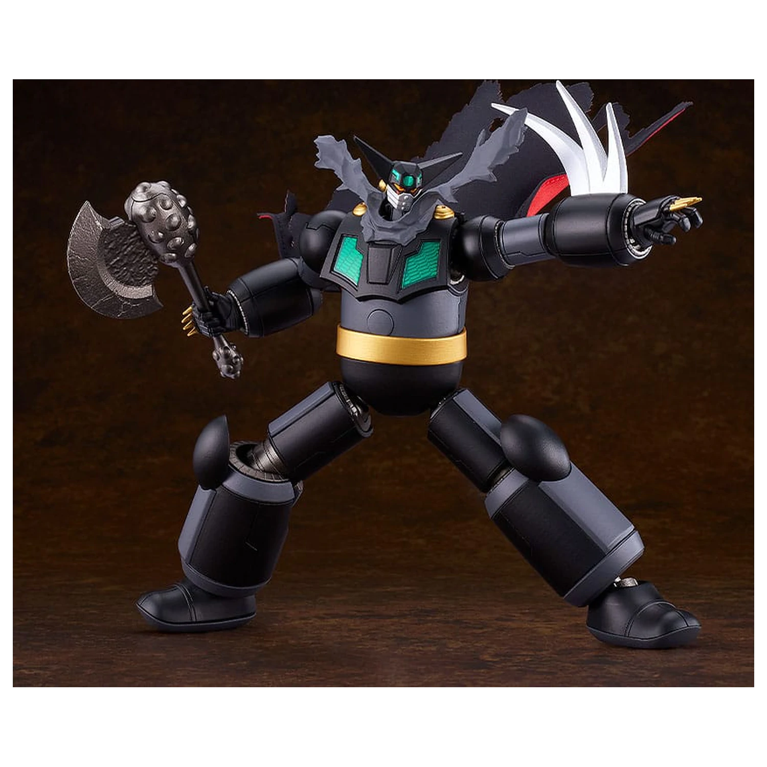 Shin Getter Robot Armageddon Moderoid Plastiková Modelová Stavebnice Black Getter 15 cm fotografii produktu