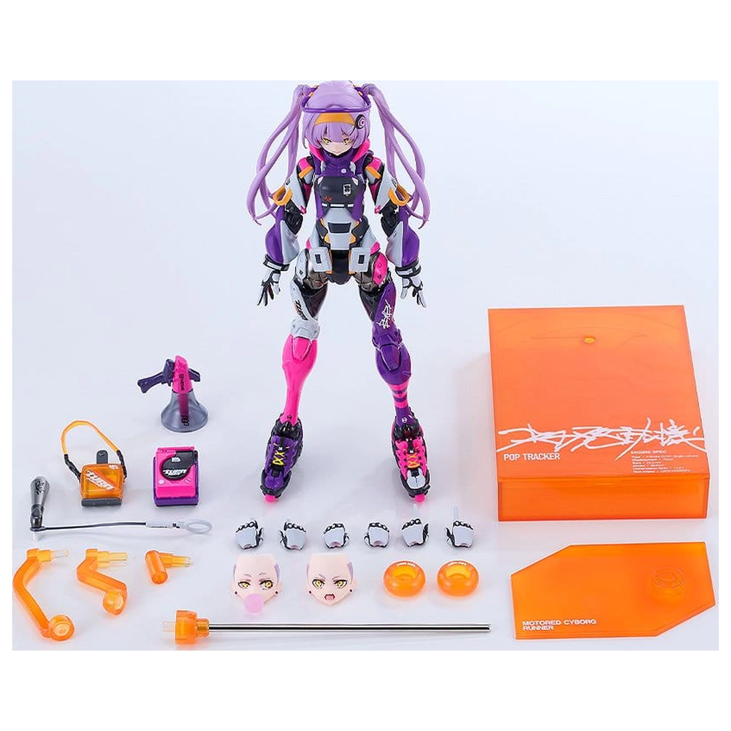 Shojo-Hatsudoki Motored Cyborg Runner Akční figurka SSX-155c Pop Tracker 18 cm fotografii produktu