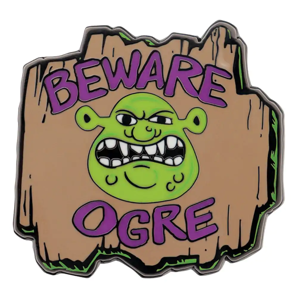 Shrek Pin Badge Pozor Ogre Limited Edition - Odznak Shrek Omezená edice fotografii produktu