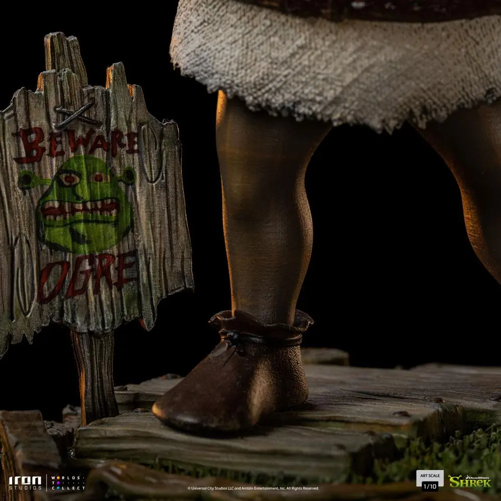 Shrek Deluxe Art Scale Socha 1/10 Shrek, Donkey and The Gingerbread Man 26 cm fotografii produktu