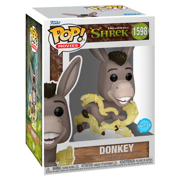 Shrek Funko POP! Movies vinylová figurka 30. výročí Oslík 9 cm fotografii produktu