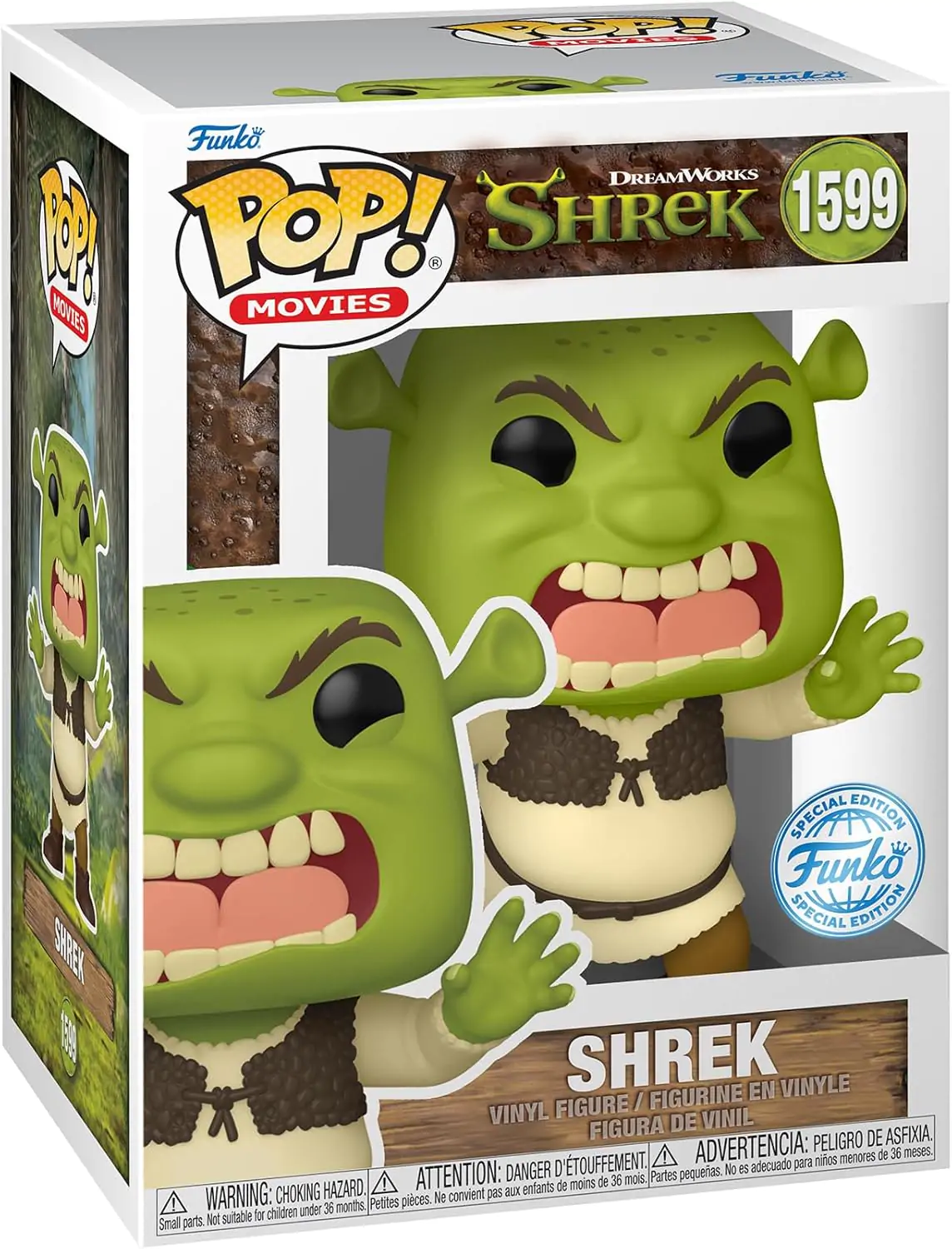 Shrek Funko POP! Movies Vinyl Figure Scary Shrek 9 cm figurka fotografii produktu