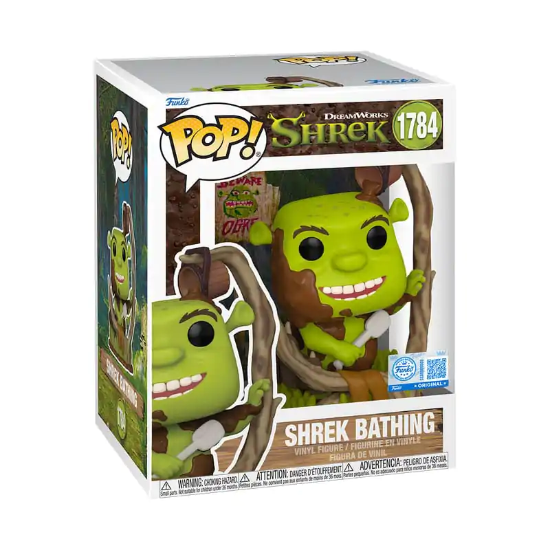 Shrek Funko POP! prémiová vinylová figurka Shrek Bathing *Exkluzivní verze* 9 cm fotografii produktu