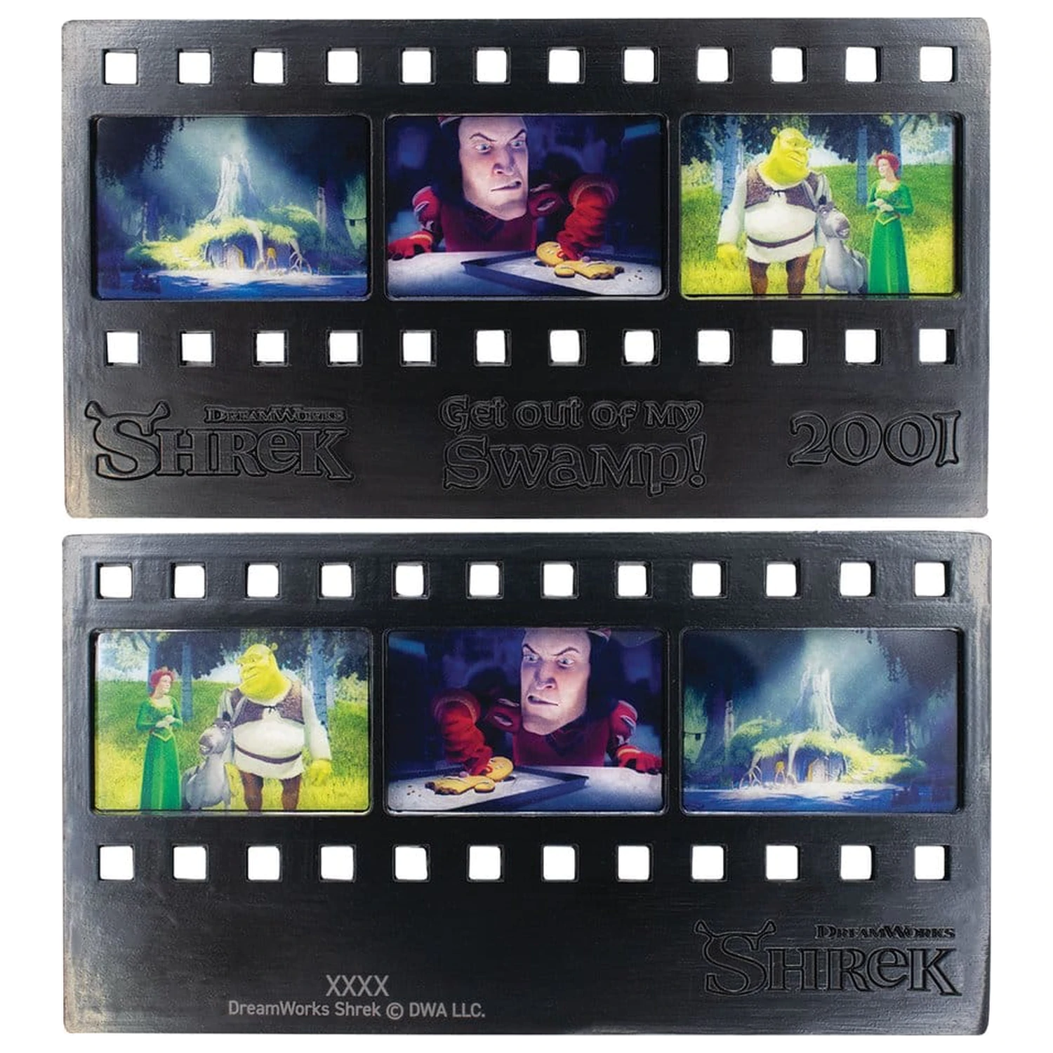 Shrek replika kovového filmového pásu limitovaná edice 12 cm fotografii produktu