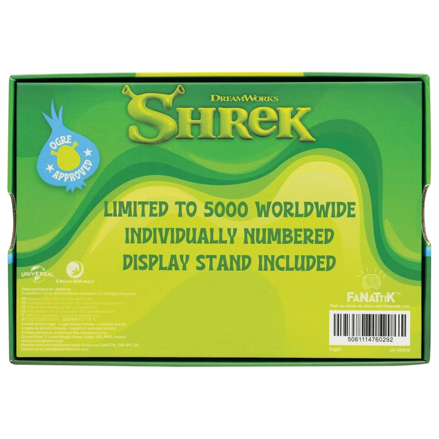 Shrek replika kovového filmového pásu limitovaná edice 12 cm fotografii produktu
