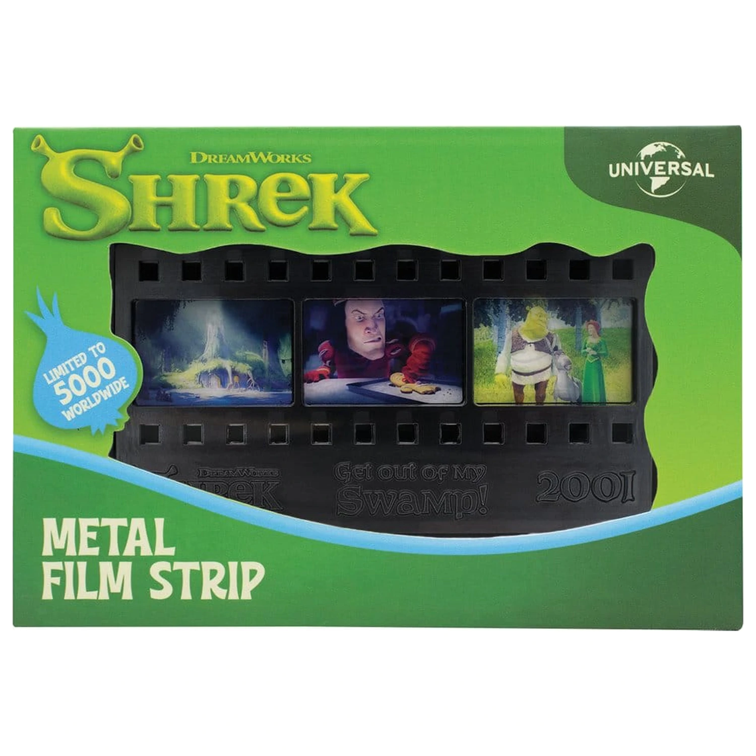 Shrek replika kovového filmového pásu limitovaná edice 12 cm fotografii produktu