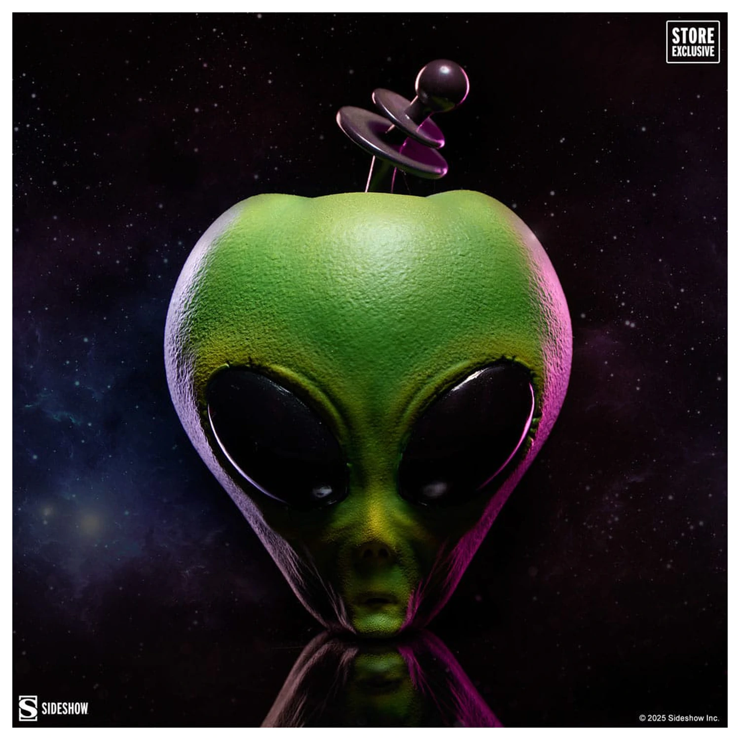 Sideshow Originals replika jablka Alien Apple (zelená varianta) 11 cm fotografii produktu