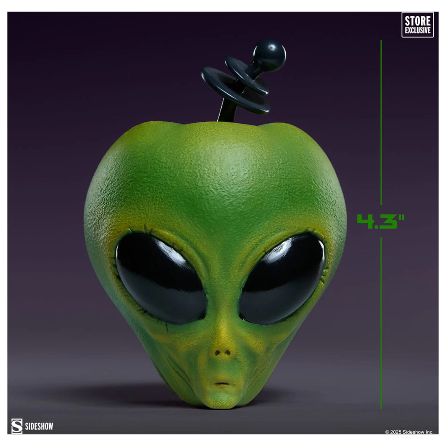 Sideshow Originals replika jablka Alien Apple (zelená varianta) 11 cm fotografii produktu
