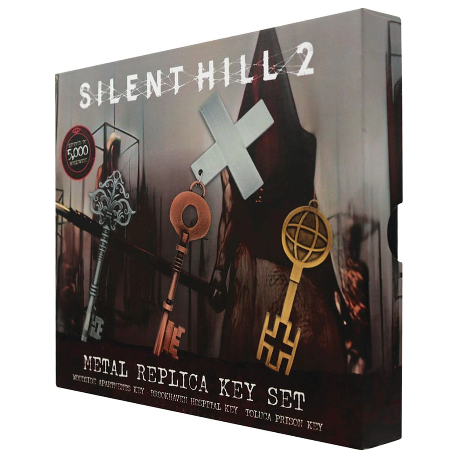 Silent Hill 2 Repliky 3-dílná sada klíčů fotografii produktu