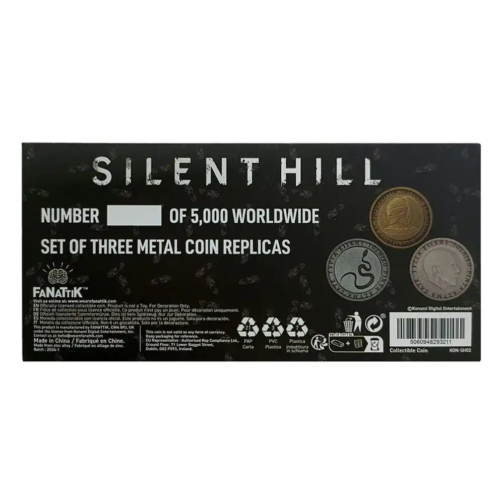 Silent Hill Sběratelská Sada mincí 3-Pack fotografii produktu