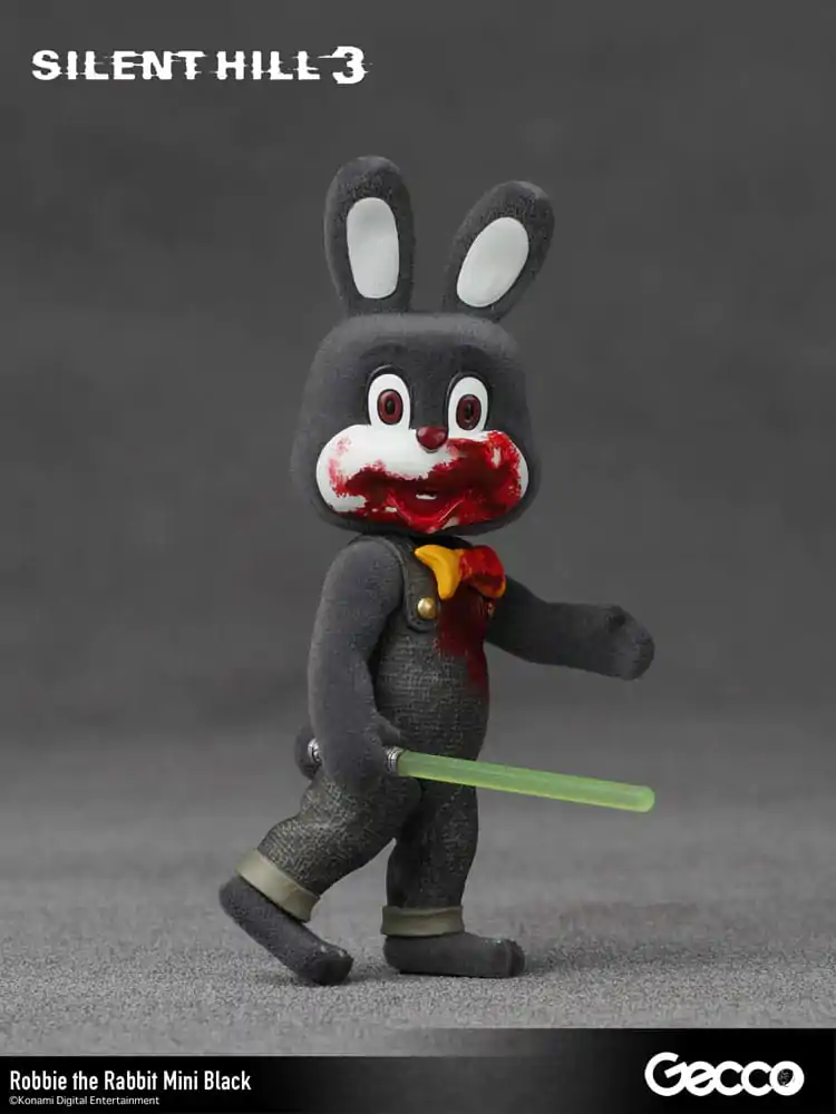 Silent Hill 3 Mini akční figurka Robbie the Rabbit Mini Černá verze 10 cm fotografii produktu