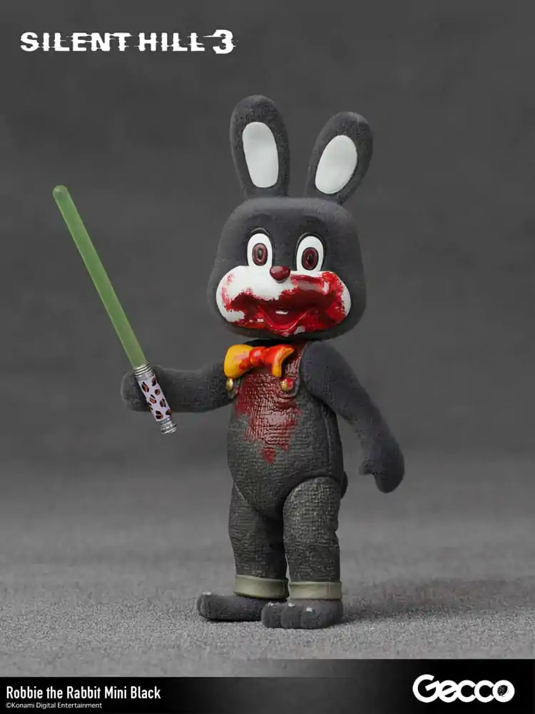 Silent Hill 3 Mini akční figurka Robbie the Rabbit Mini Černá verze 10 cm fotografii produktu