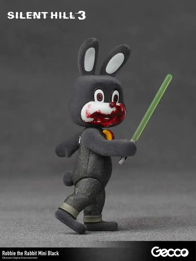 Silent Hill 3 Mini akční figurka Robbie the Rabbit Mini Černá verze 10 cm fotografii produktu