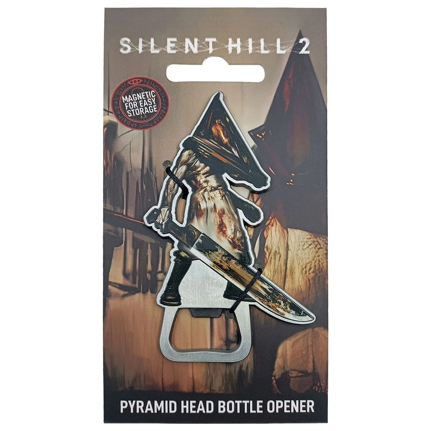 Silent Hill Otevírák na láhve Pyramid Head Magnetický 6 x 9 cm fotografii produktu