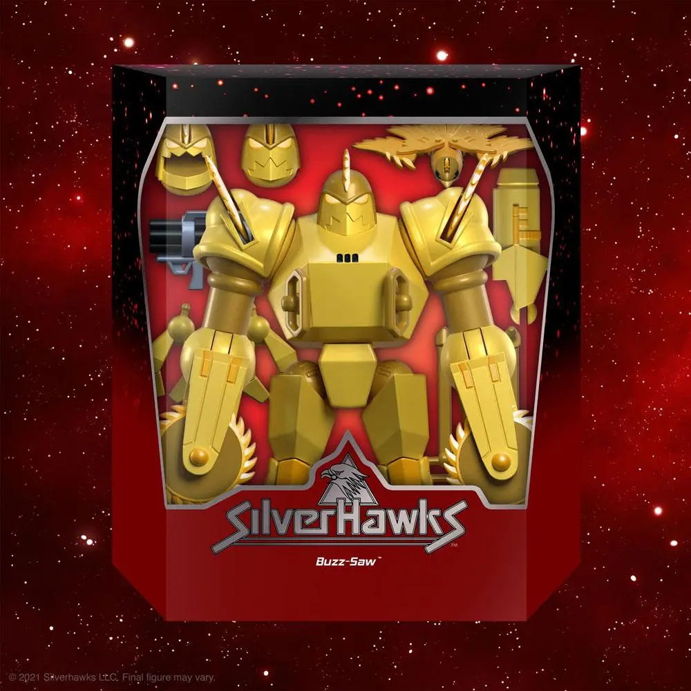 SilverHawks Ultimates akční figurka Buzz-Saw 20 cm fotografii produktu