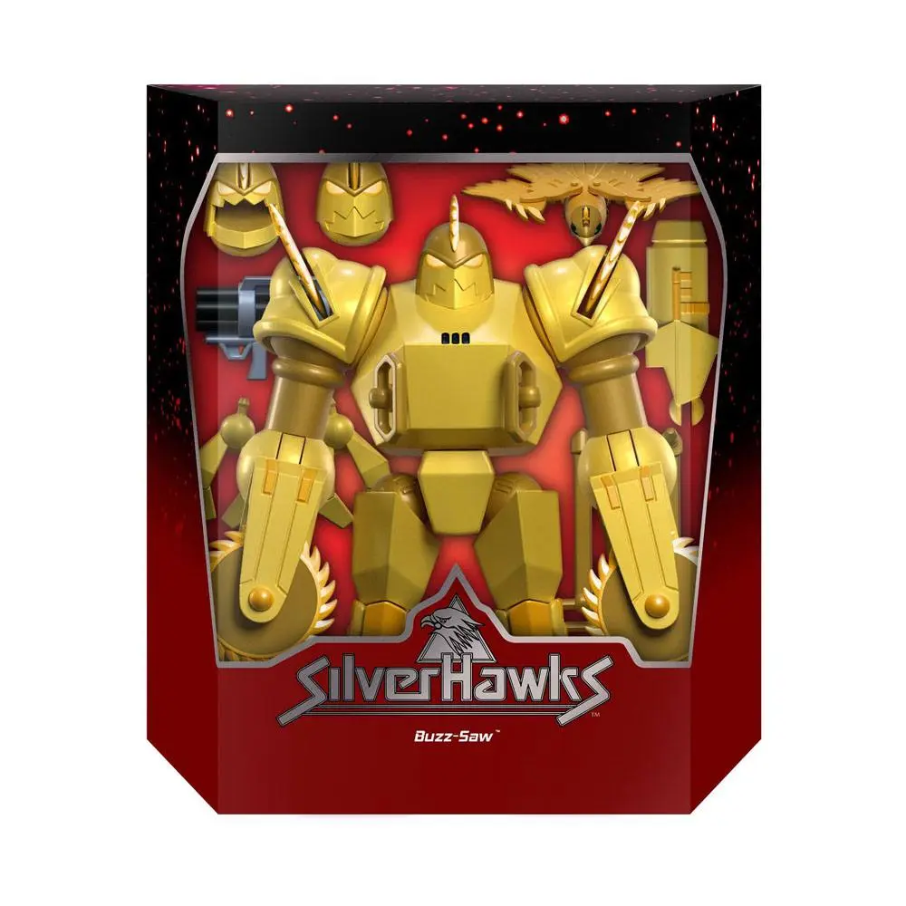 SilverHawks Ultimates akční figurka Buzz-Saw 20 cm fotografii produktu