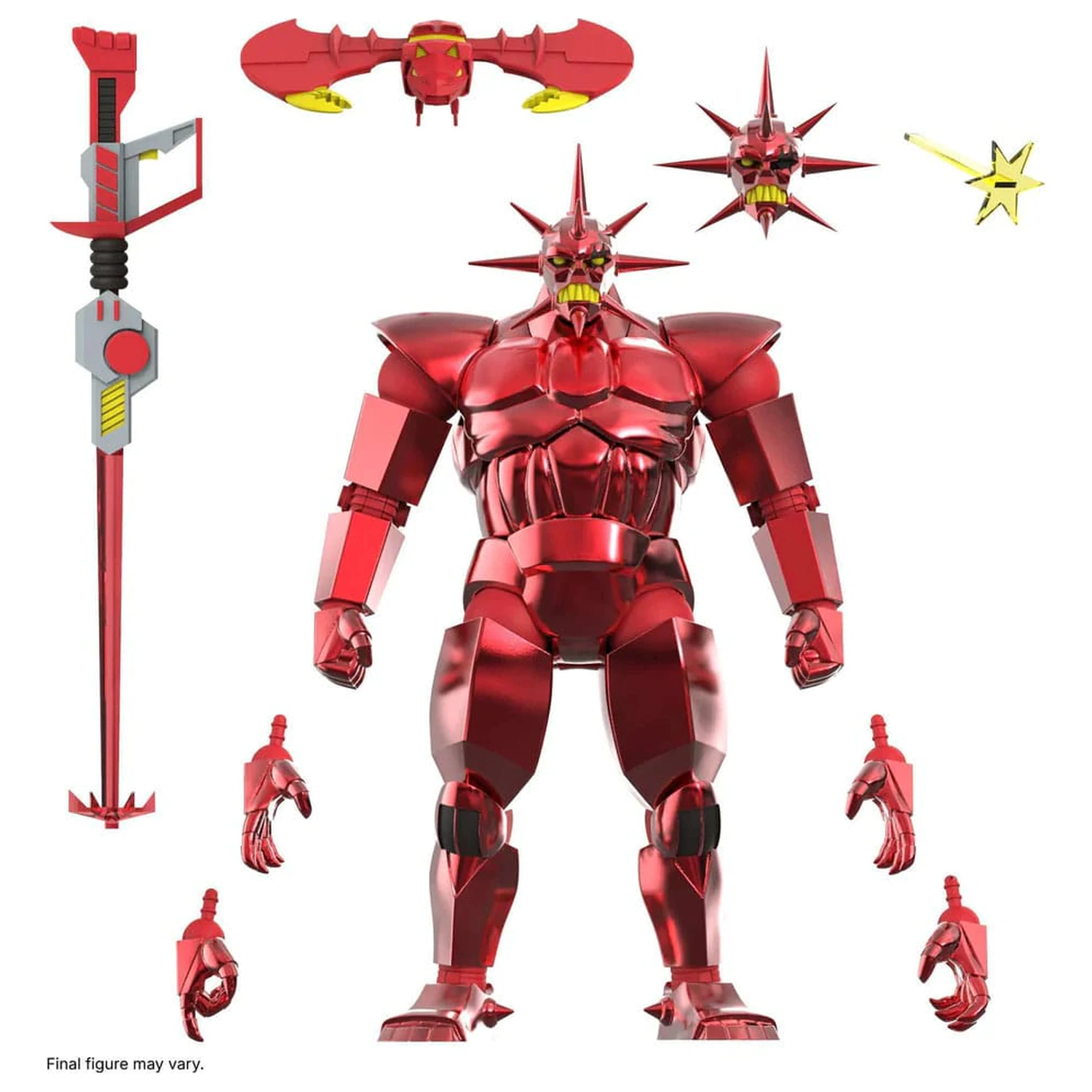 SilverHawks Ultimates Akční figurka Mon*Star Metallic Vac Metal 18 cm fotografii produktu