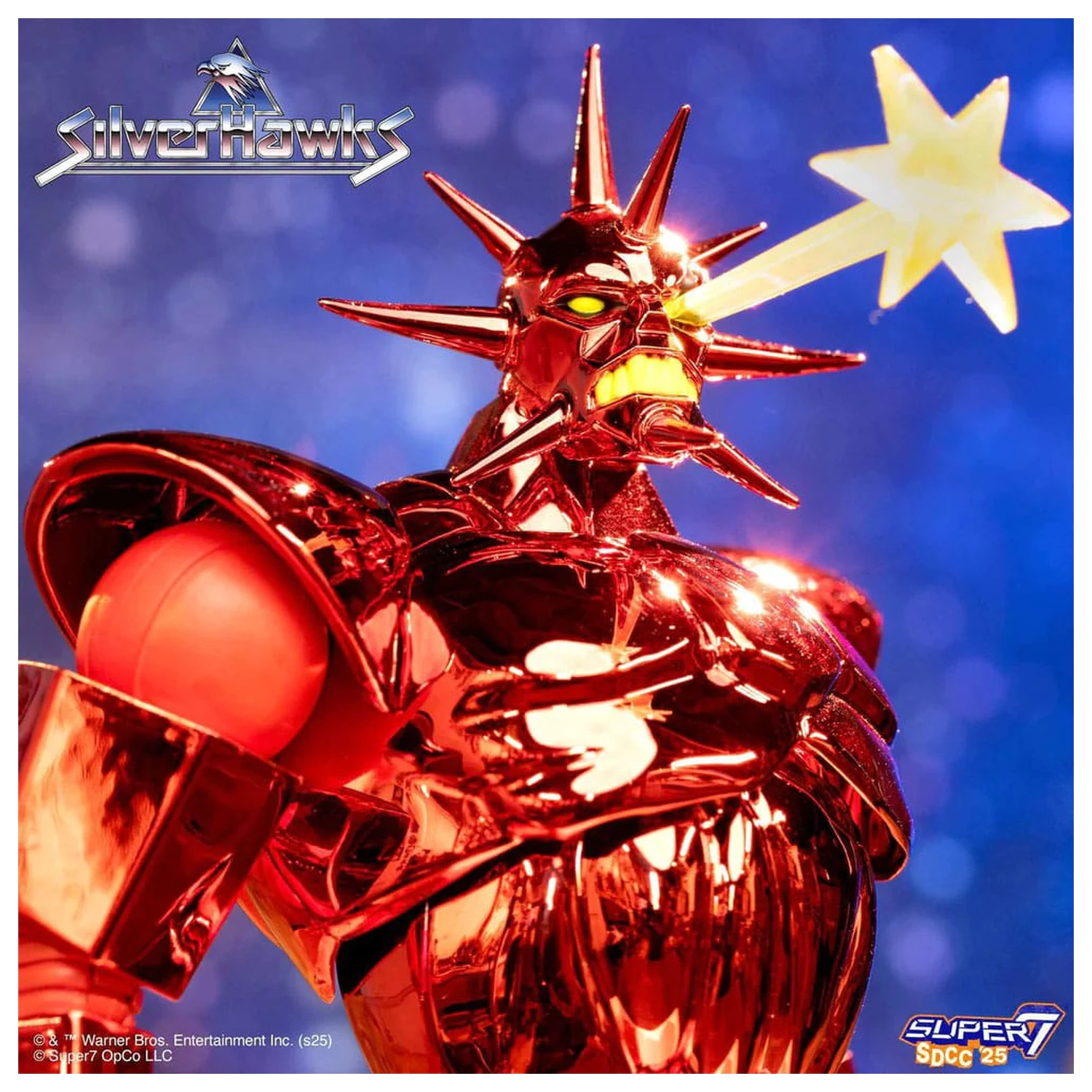 SilverHawks Ultimates Akční figurka Mon*Star Metallic Vac Metal 18 cm fotografii produktu