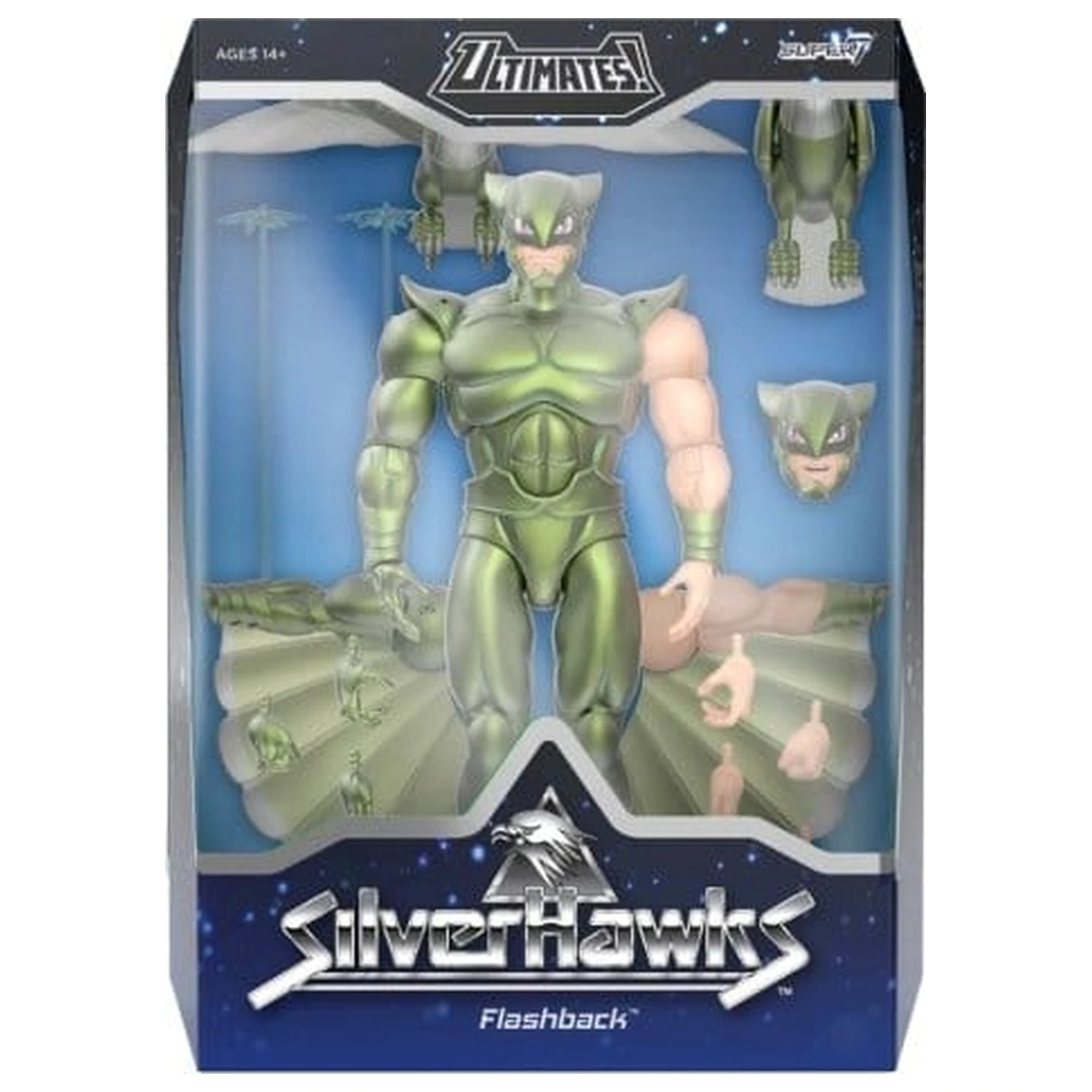 Silverhawks Ultimates Akční figurka Vlna 07 Flashback (Toon) fotografii produktu