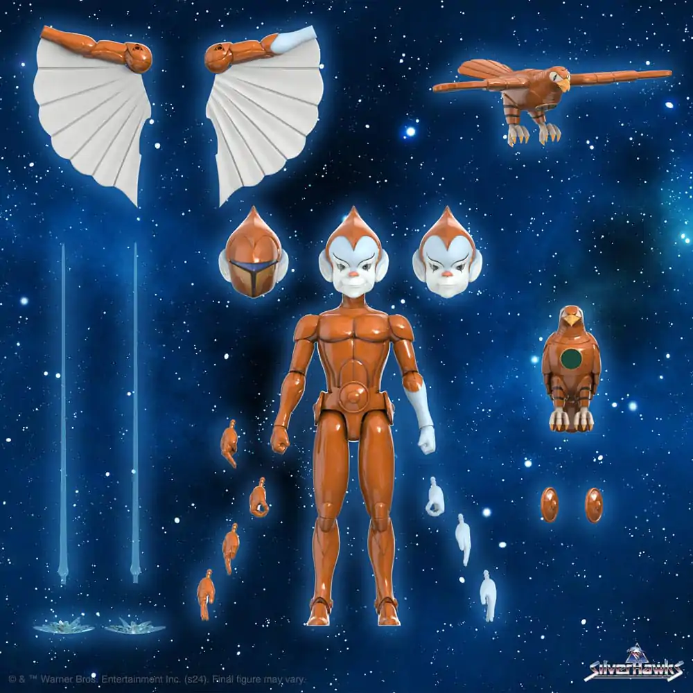 SilverHawks Ultimates Akční figurka Vlna 2 Copper Kidd (Vzhled z kresleného seriálu) 18 cm fotografii produktu