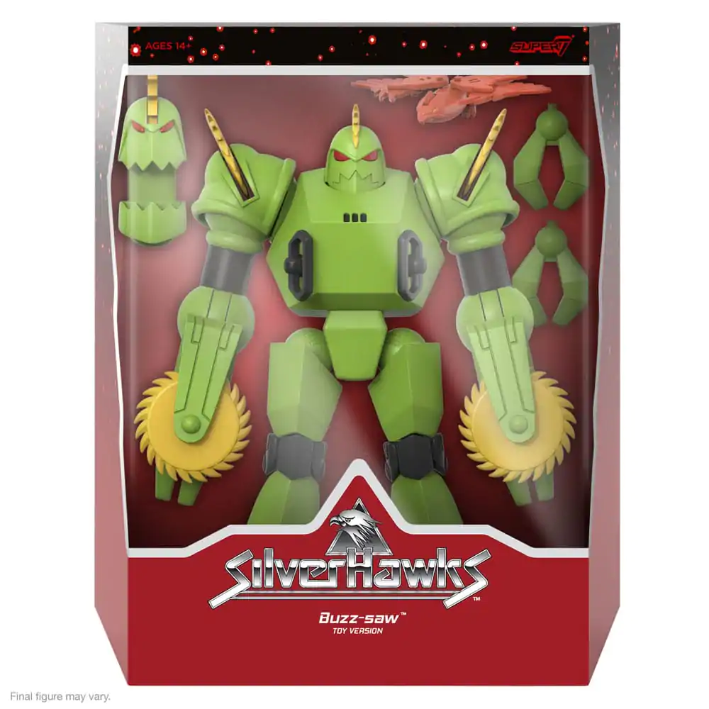 SilverHawks Ultimates Akční figurka Buzz-Saw (Verze hračky) 18 cm fotografii produktu