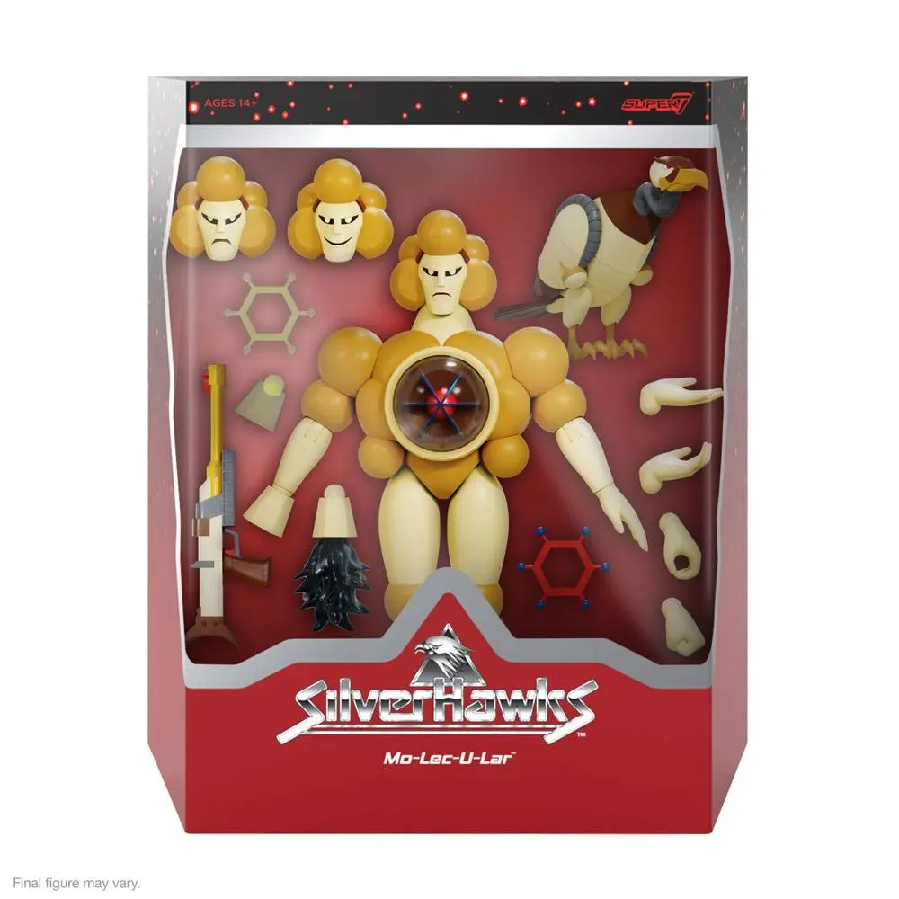 SilverHawks Ultimates Akční figurka Mo-Lec-U-Lar 18 cm fotografii produktu