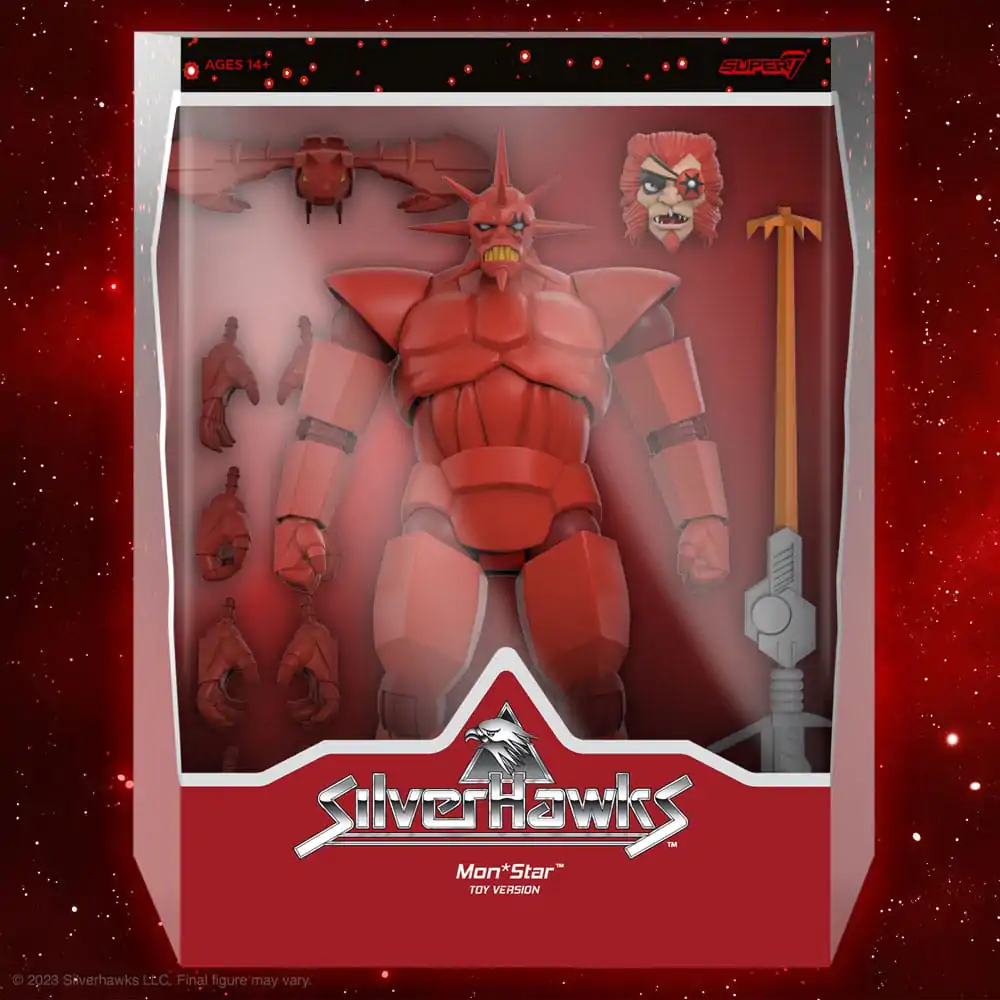 SilverHawks Ultimates akční figurka Mon*Star (verze hračky) 18 cm fotografii produktu