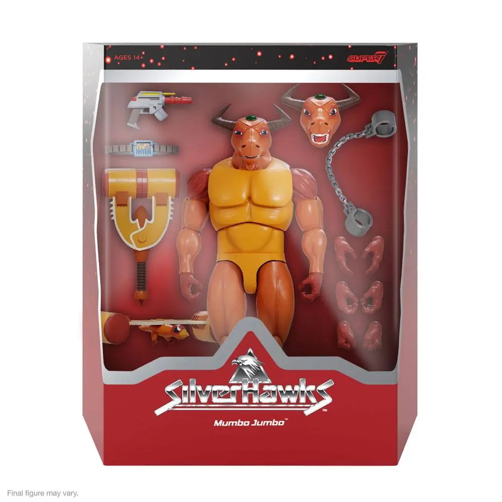 SilverHawks Ultimates Akční Figurka Mumbo Jumbo 18 cm fotografii produktu