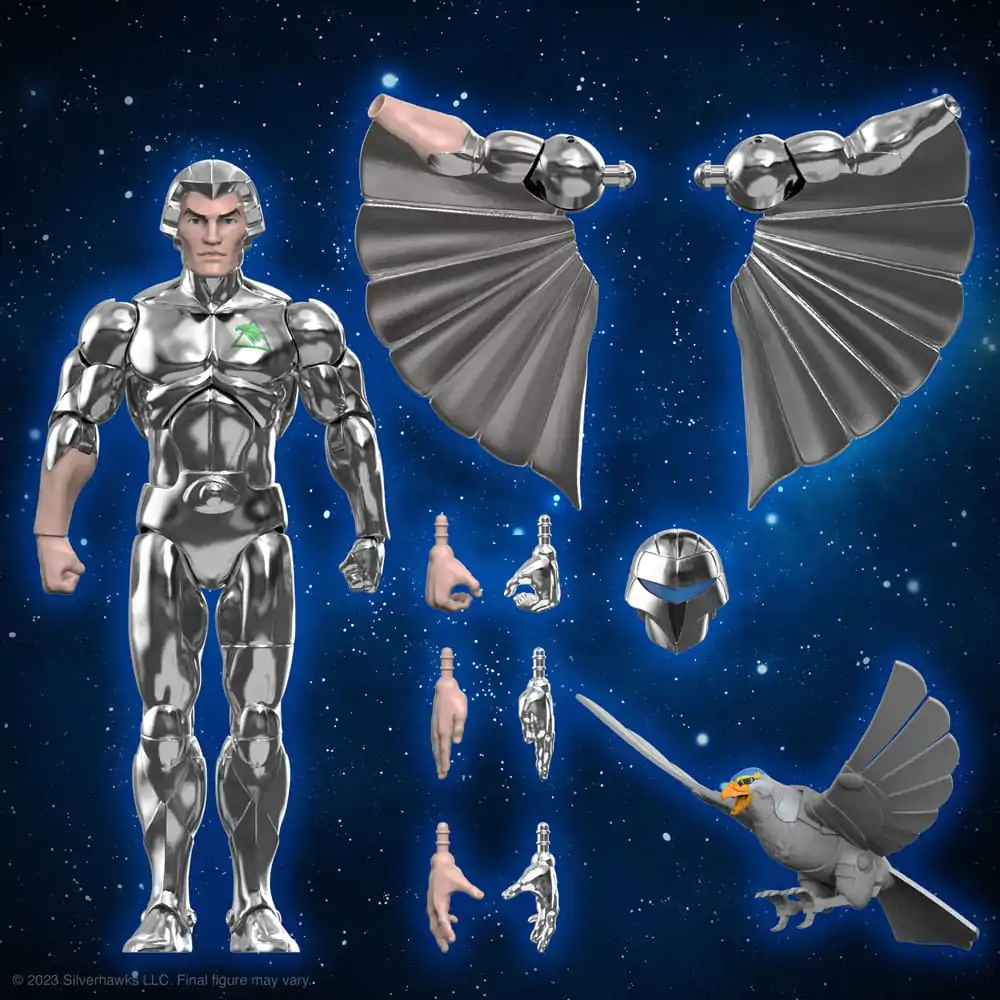 SilverHawks Ultimates akční figurka Quicksilver (Toy Version) 18 cm fotografii produktu