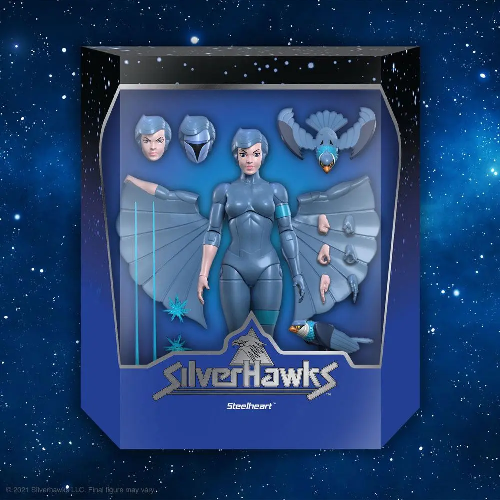 SilverHawks Ultimates Akční figurka Steelheart 18 cm fotografii produktu