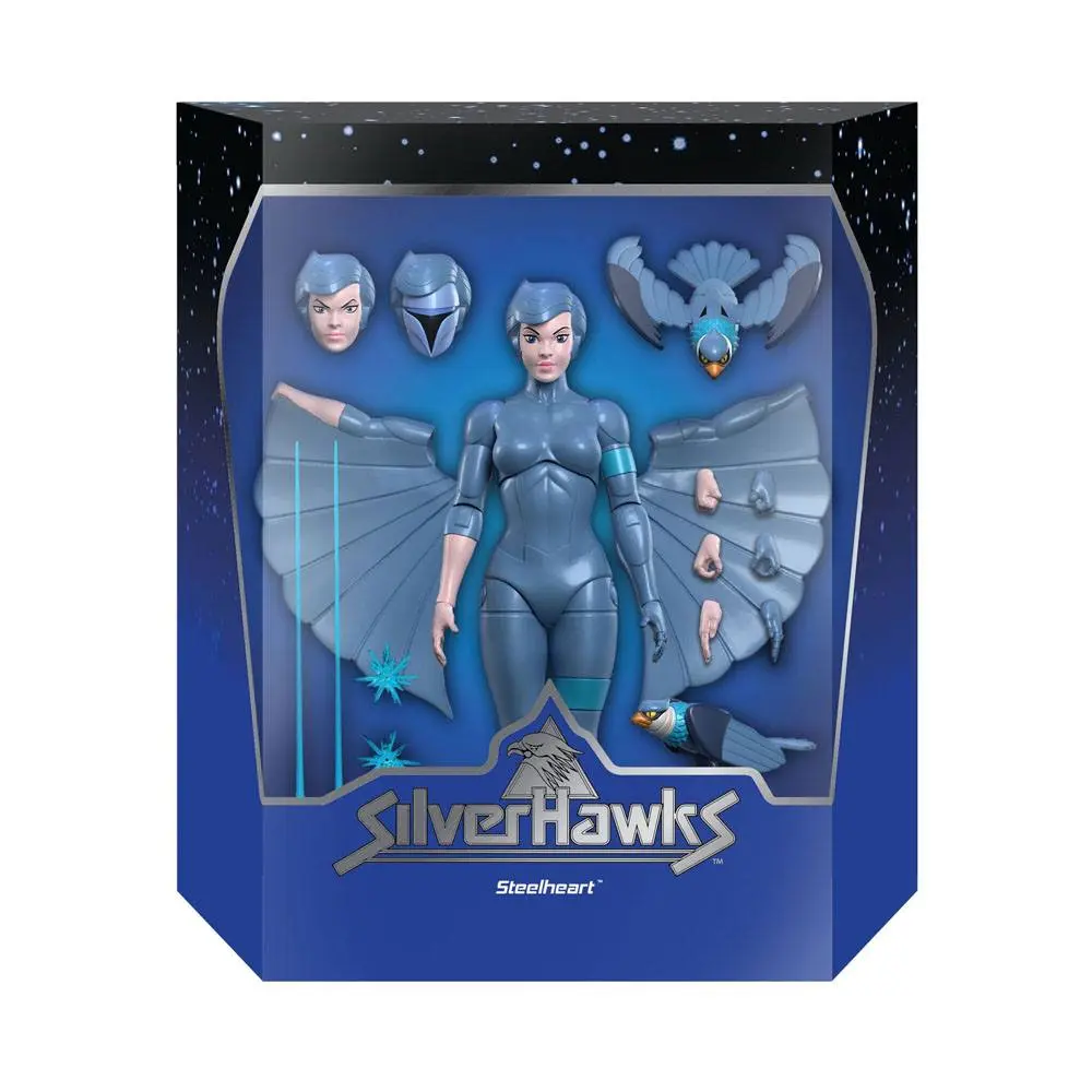 SilverHawks Ultimates Akční figurka Steelheart 18 cm fotografii produktu